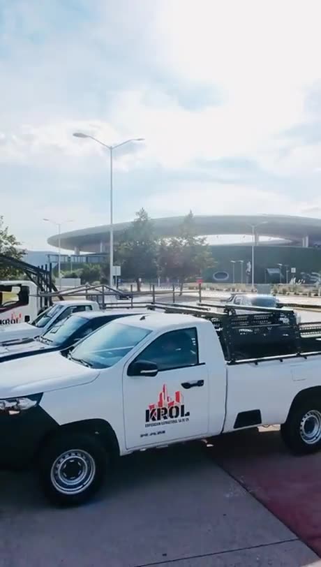Flota de unidades KROL formada
